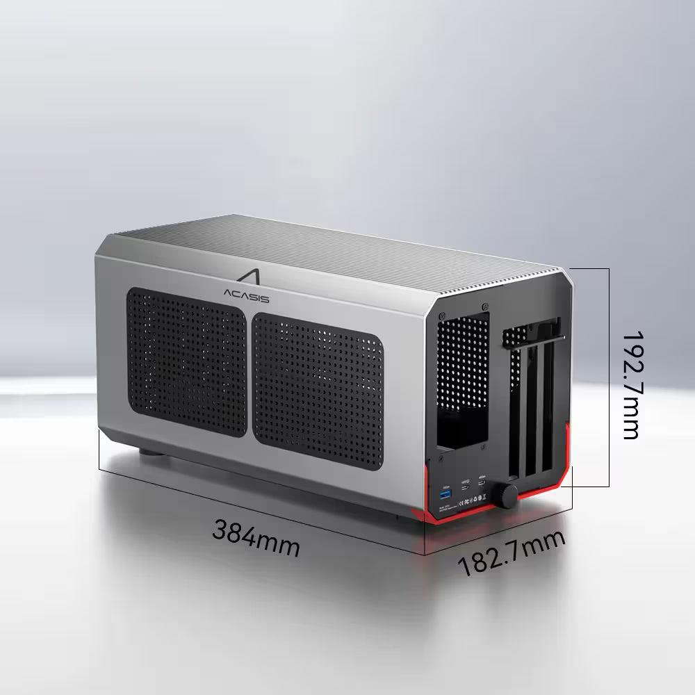 Acasis USB4 40Gbps eGPU Dock - External GPU Enclosure & Quad-Display Hub (Thunderbolt 3/4 Compatible)