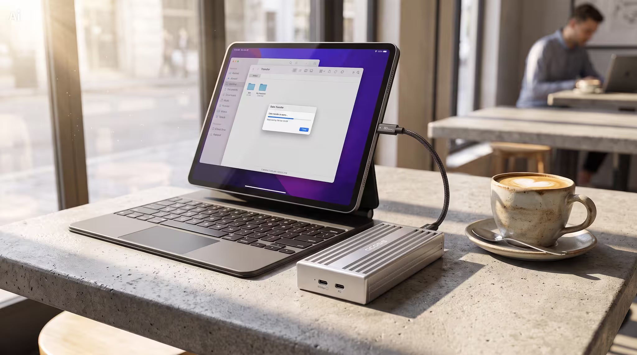 Acasis 80Gbps NVMe Enclosure + Samsung 9100 Pro PCIe Gen5 SSD Bundle