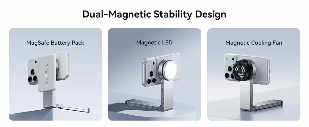 Acasis 2-in-1 MagSafe iPhone Stand & SSD Enclosure