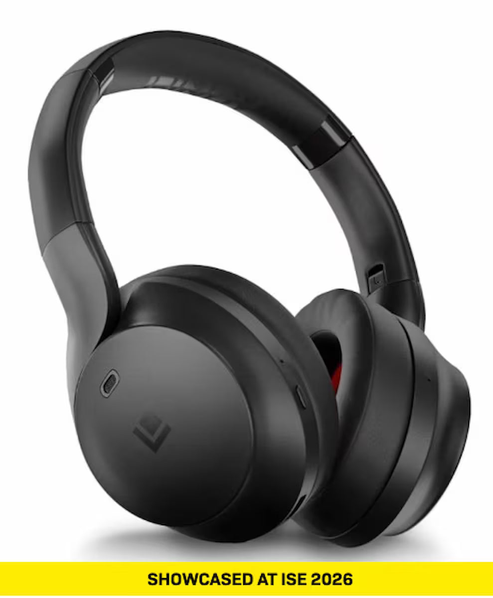 Lindy BNXe Wireless Hybrid ANC Headphones – Bluetooth 5.3, 55-Hour Battery