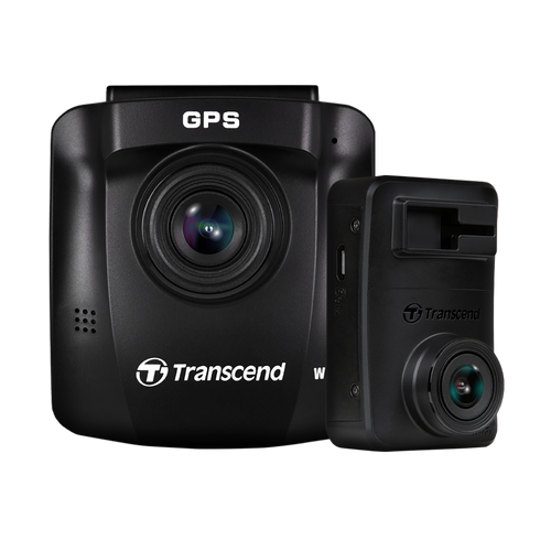 Transcend 32GB Dual Camera Dashcam DrivePro 620, GPS