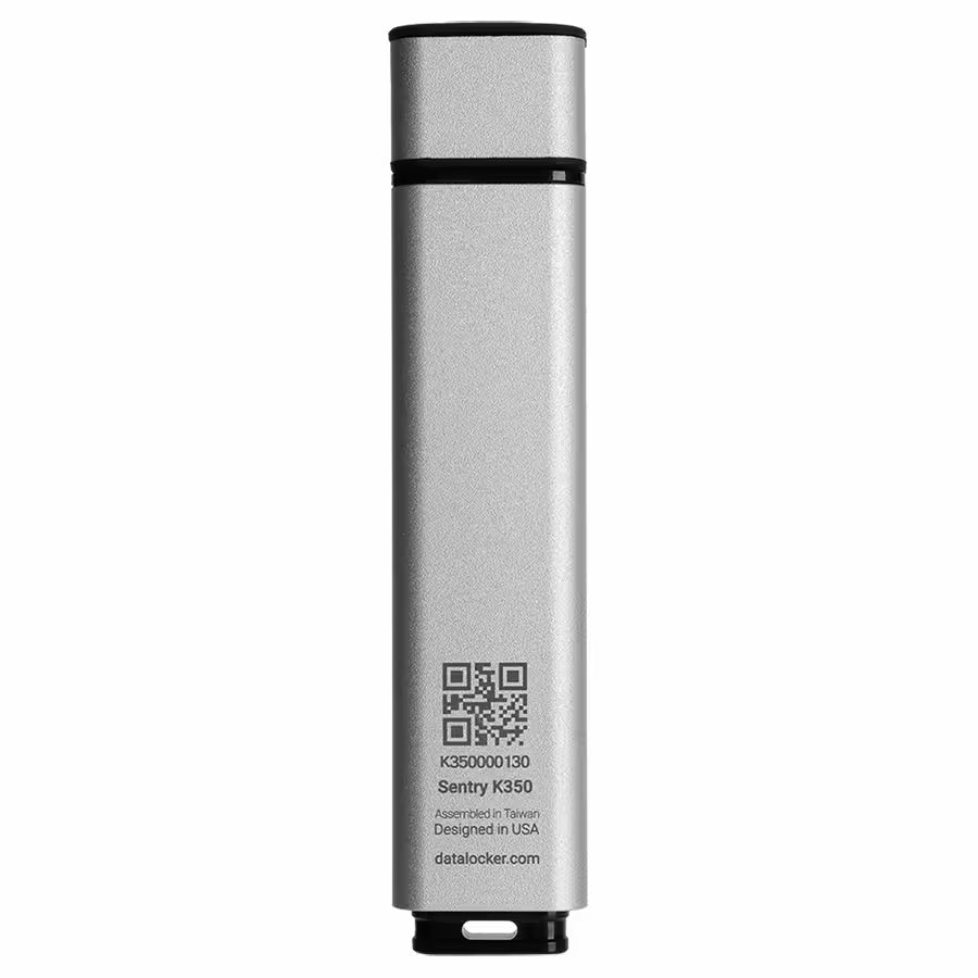 DataLocker Sentry K350 FIPS 140-3 Encrypted USB Drive 16GB–512GB – Secure Flash Storage