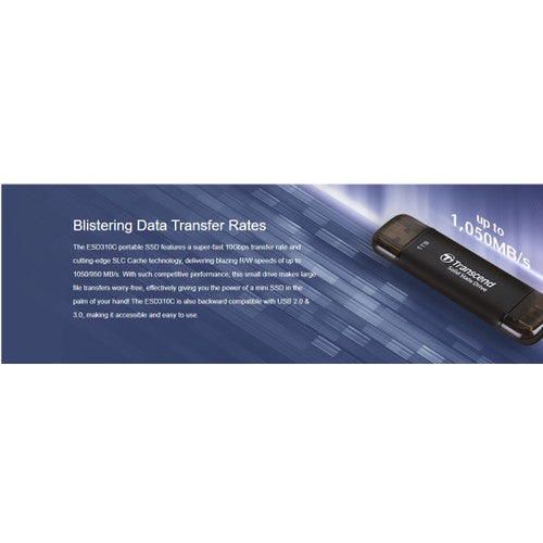 Transcend Portable SSD USB-C / USB-A model ESD310C