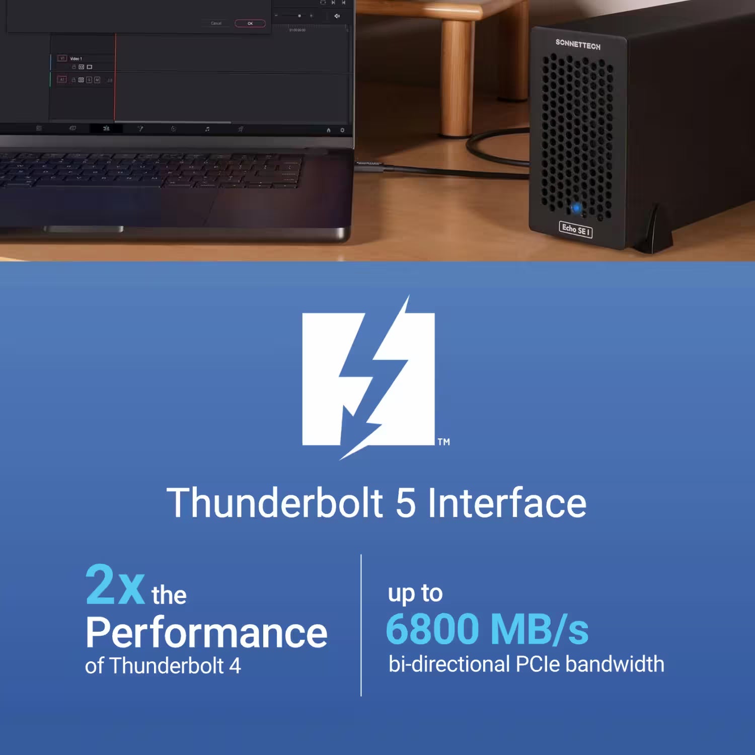 Sonnet Echo SE I T5 Thunderbolt 5 to PCIe Card Expansion System