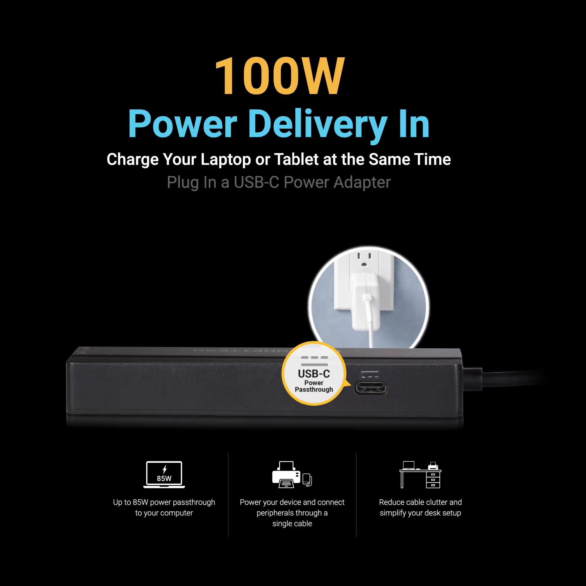 Sonnet Echo 6 USB-C Multi Hub with 4K HDMI and 5Gb Ethernet