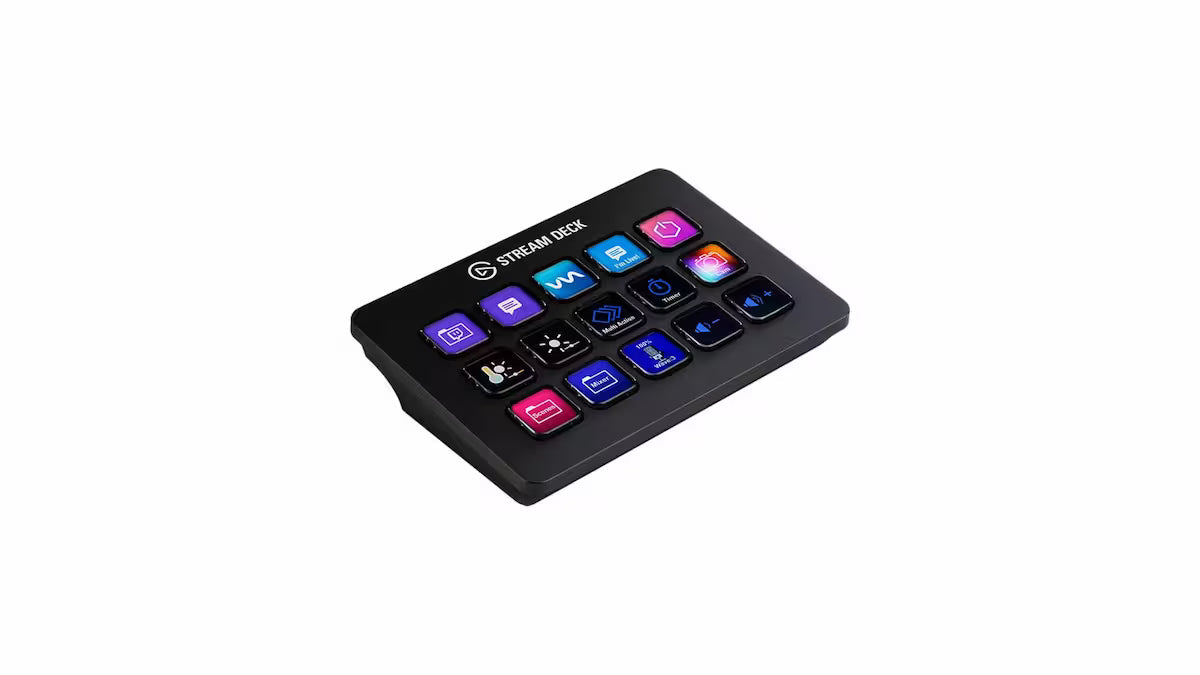 Elgato Stream Deck MK.2 – 15-Key Customizable LCD Controller for Creators & Streamers