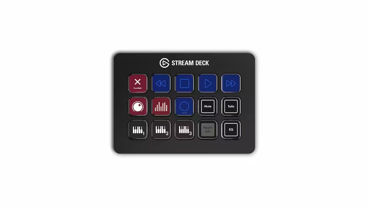 Elgato Stream Deck MK.2 – 15-Key Customizable LCD Controller for Creators & Streamers