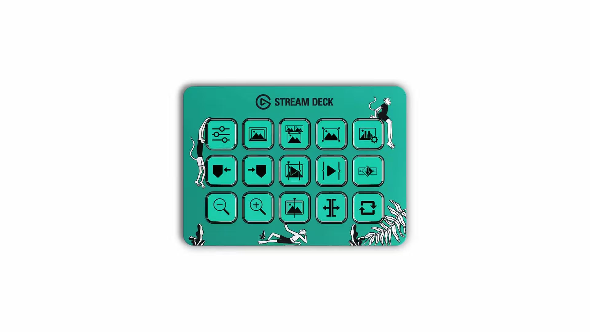 Elgato Stream Deck MK.2 – 15-Key Customizable LCD Controller for Creators & Streamers