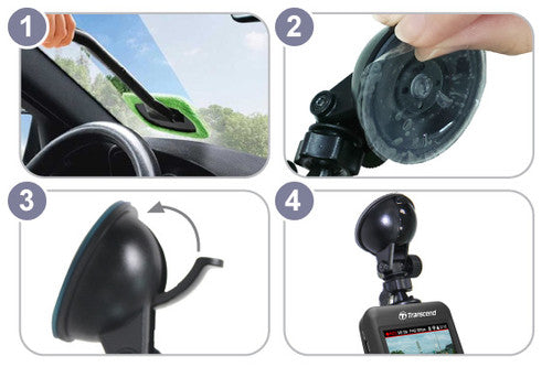 Suction Mount for Transcend DrivePro dashcams