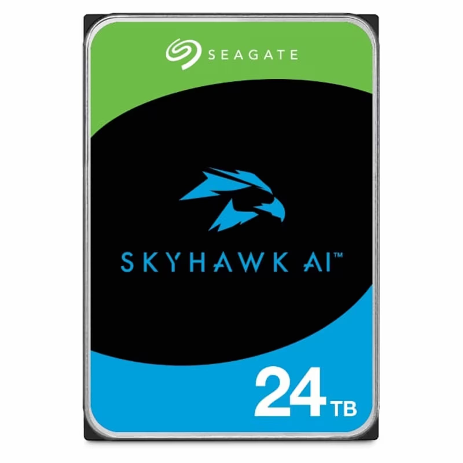 Seagate SkyHawk AI 3.5-inch Internal Surveillance Hard Drive (16TB-24TB), SATA III, CMR, 550TB/Year Workload