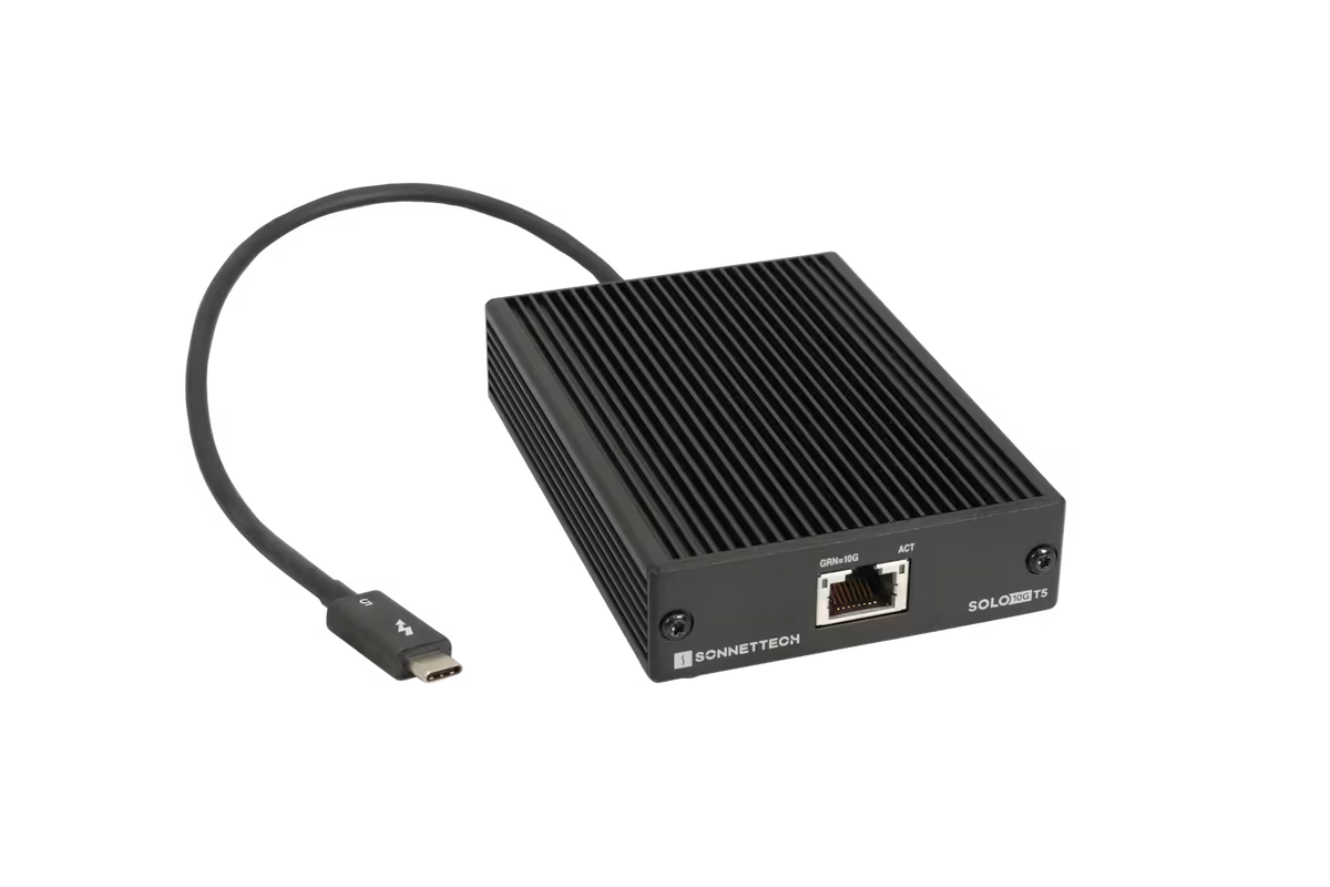 Sonnet Solo10G T5 - Thunderbolt 5 10Gb Ethernet Adapter