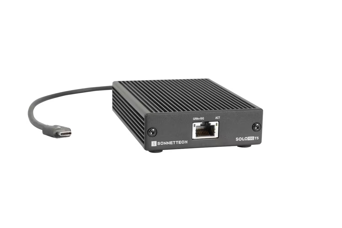 Sonnet Solo10G T5 - Thunderbolt 5 10Gb Ethernet Adapter