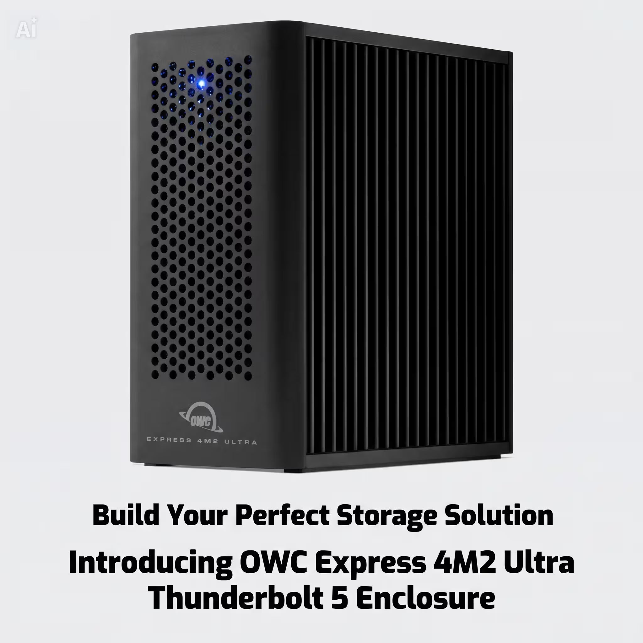 OWC Express 4M2 Ultra Thunderbolt 5 NVMe SSD RAID Enclosure
