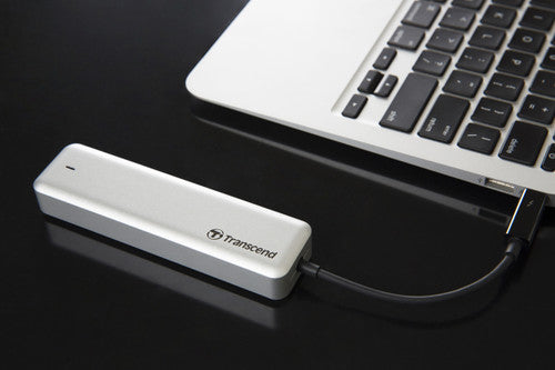 Transcend JetDrive 825 SSD kit with enclosure - works with any macOS for select Apple Mac from 2013 to current