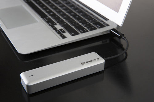 Transcend JetDrive 825 SSD kit with enclosure - works with any macOS for select Apple Mac from 2013 to current