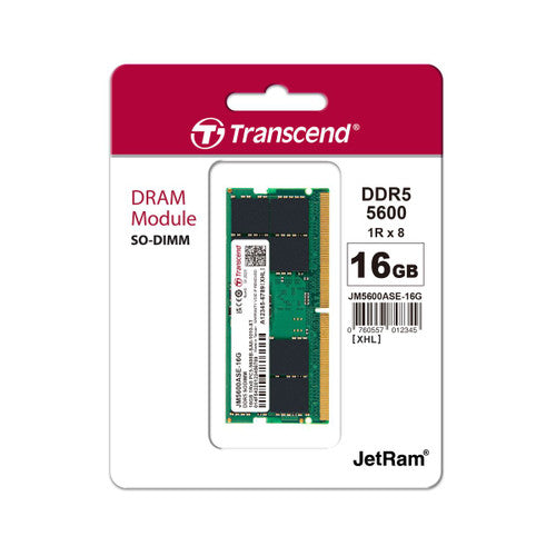 Transcend JetRam DDR5 PC5-44800 5600Mhz SO-DIMM CL46 1.1V