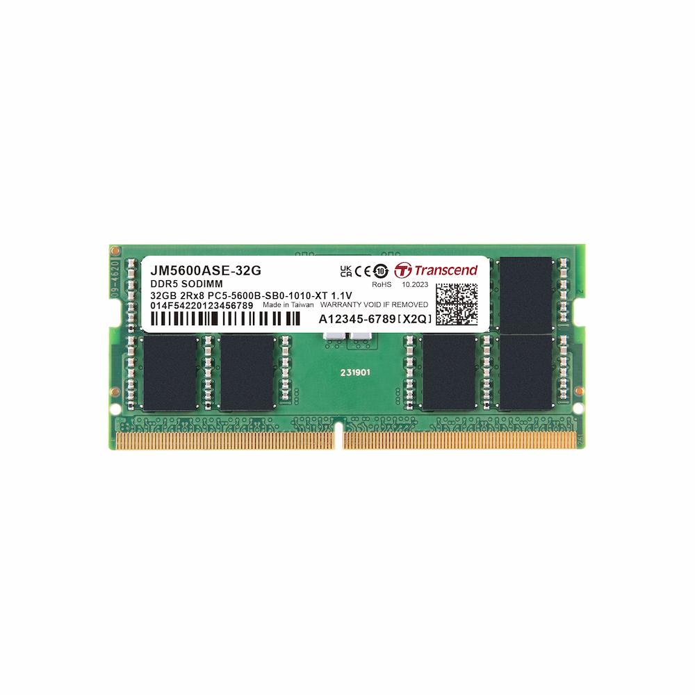 Transcend JetRam DDR5 PC5-44800 5600Mhz SO-DIMM CL46 1.1V