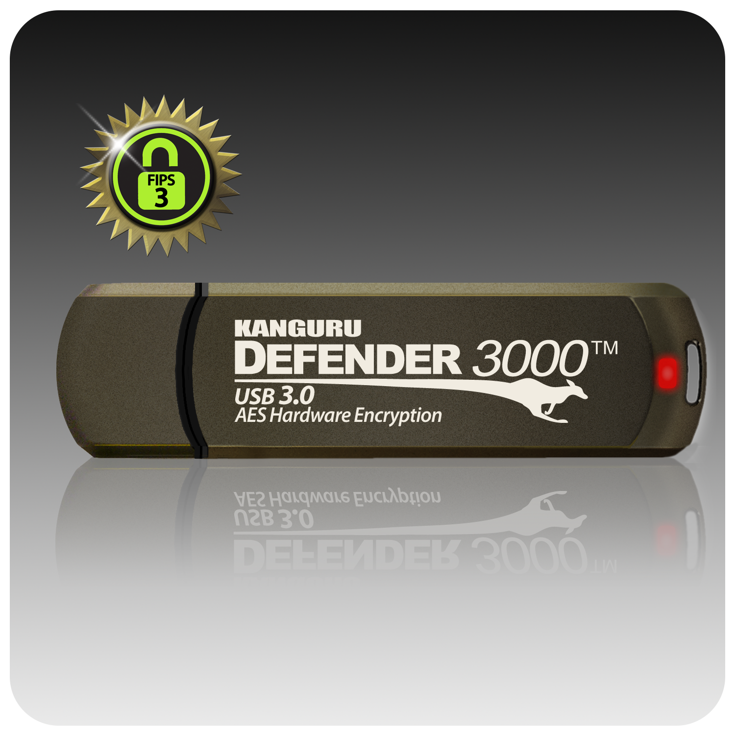 Kanguru Defender 3000 — front view clean product shot