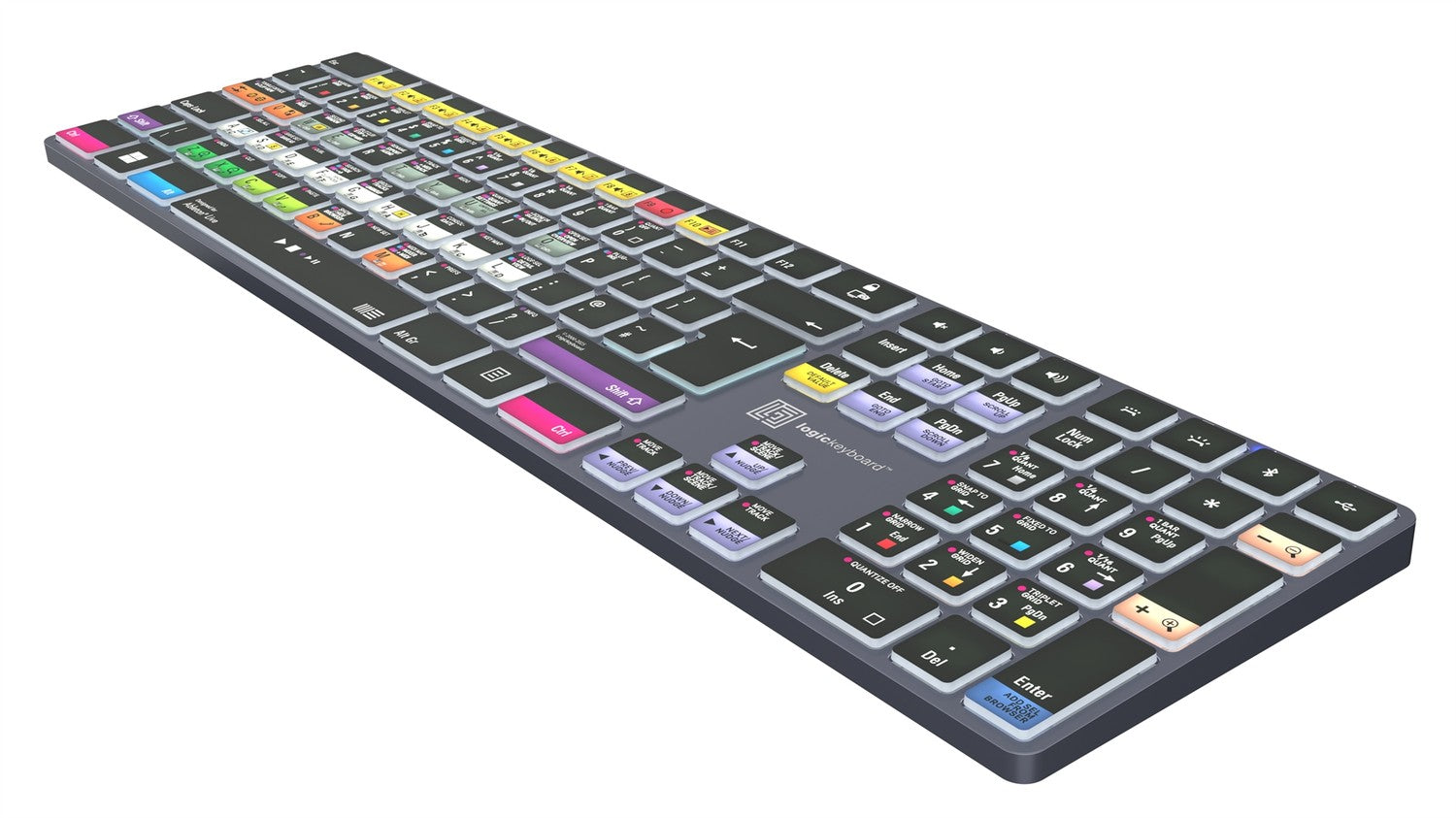 Logickeyboard TITAN Ableton Live keyboard view 6