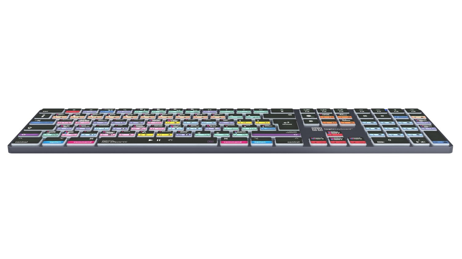 Logickeyboard TITAN After Effects keyboard view 7
