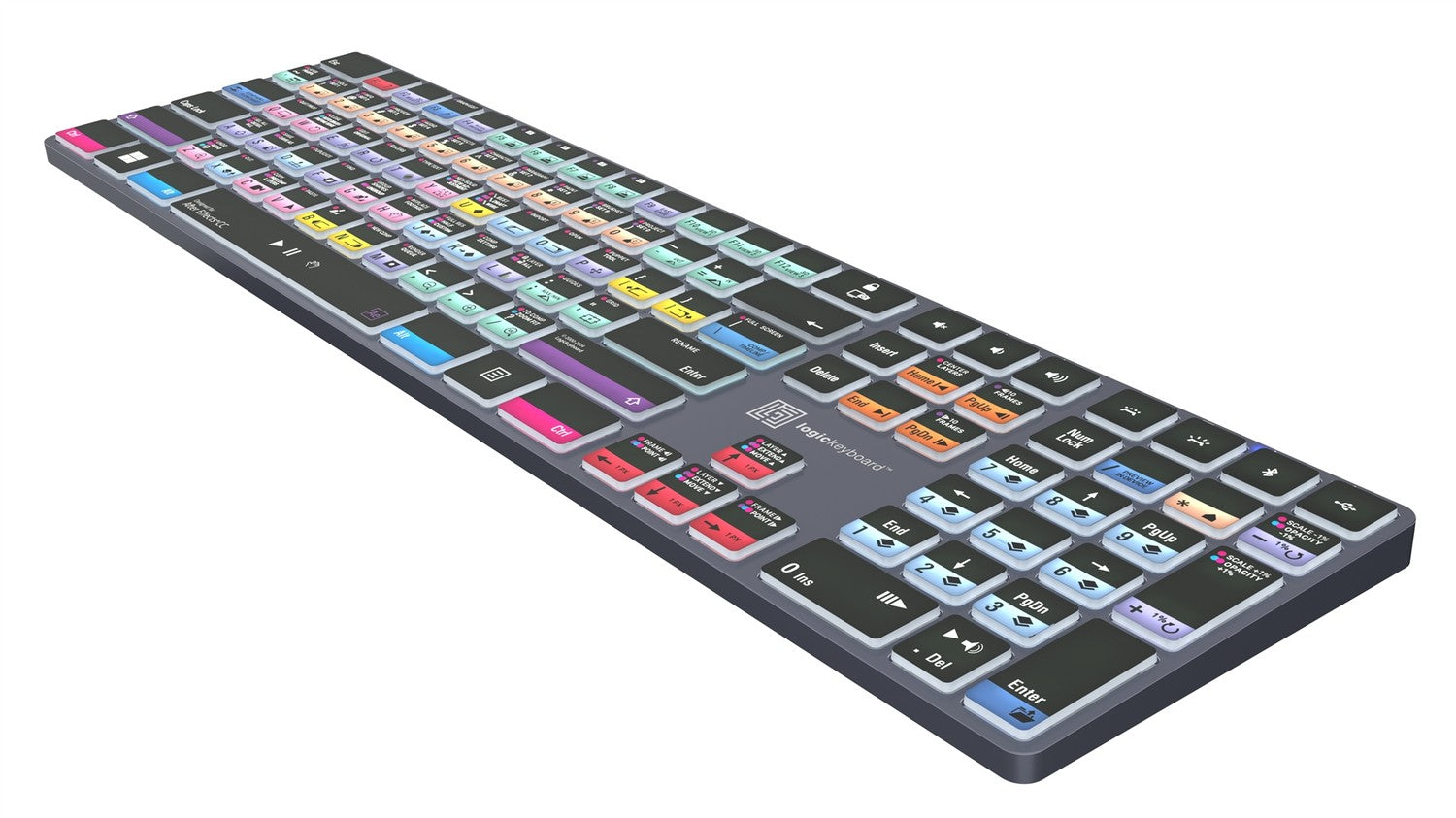 Logickeyboard TITAN After Effects keyboard view 6