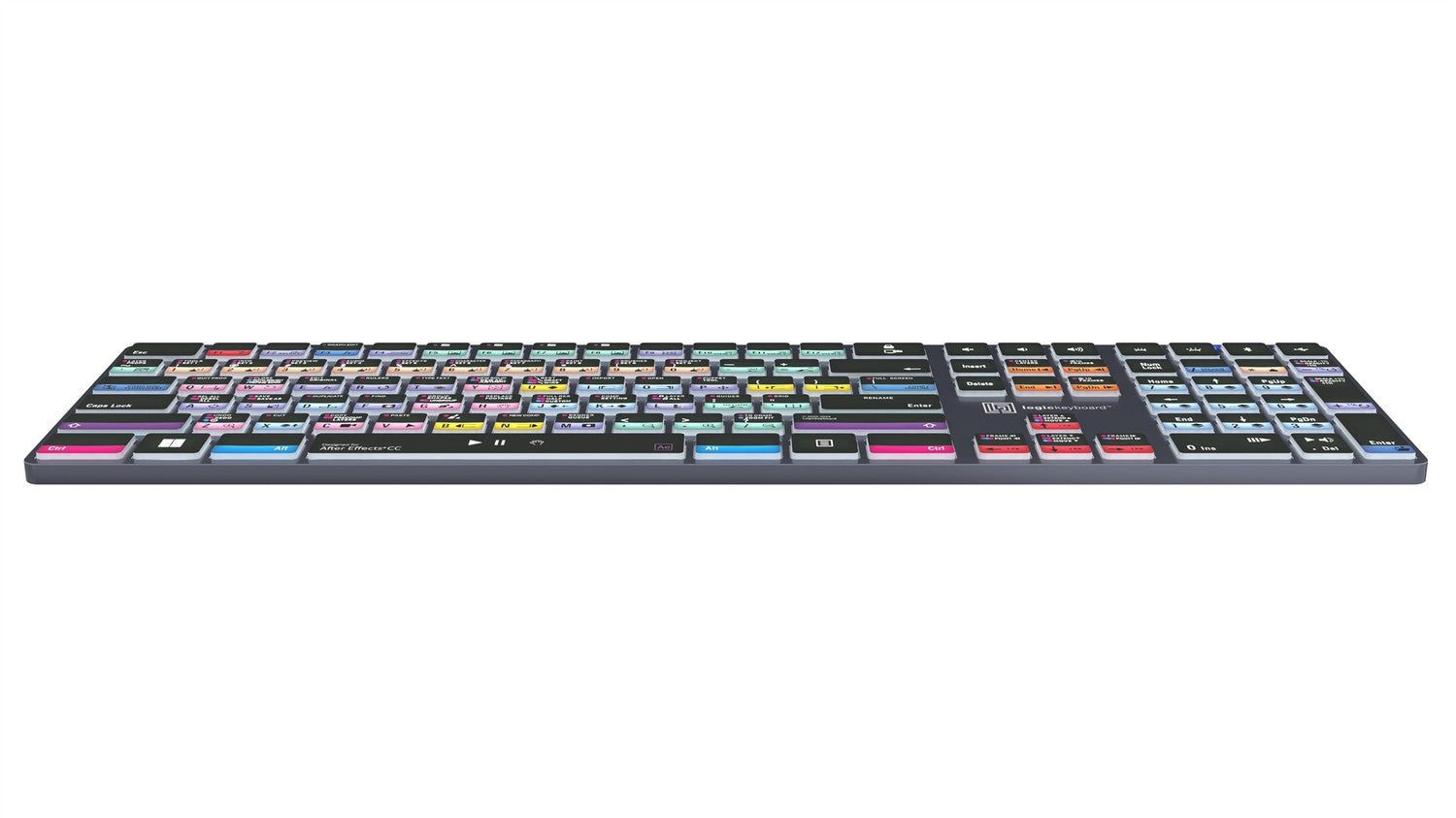 Logickeyboard TITAN After Effects keyboard view 7