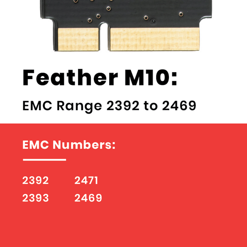 Feather M10 2TB SATA 6G SSD for MacBook Air 2010-2011 (A1369 and A1370)