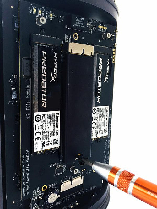 AngelShark Carrier board™ for Mac Pro late 2013 cylinder storage upgrade by M.2 PCIe SSD