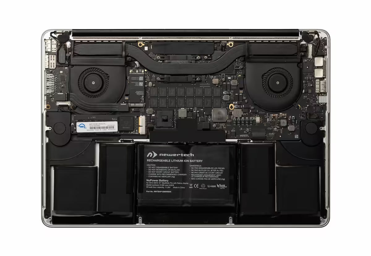 NewerTech NuPower Battery for MacBook Pro Retina 15-inch late 2013 to mid 2015