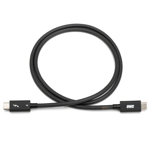 OWC Thunderbolt 4 - Thunderbolt 3 - USB-C Cable - 0.3m to 2m