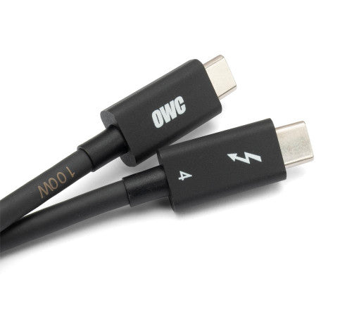 OWC Thunderbolt 4 - Thunderbolt 3 - USB-C Cable - 0.3m to 2m