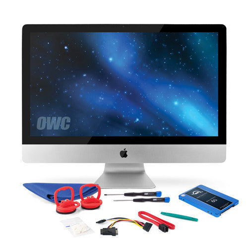 2010 iMac 27-inch SSD Add-On Kit – Uses Bay Under DVD Drive, OWC Mercury Electra