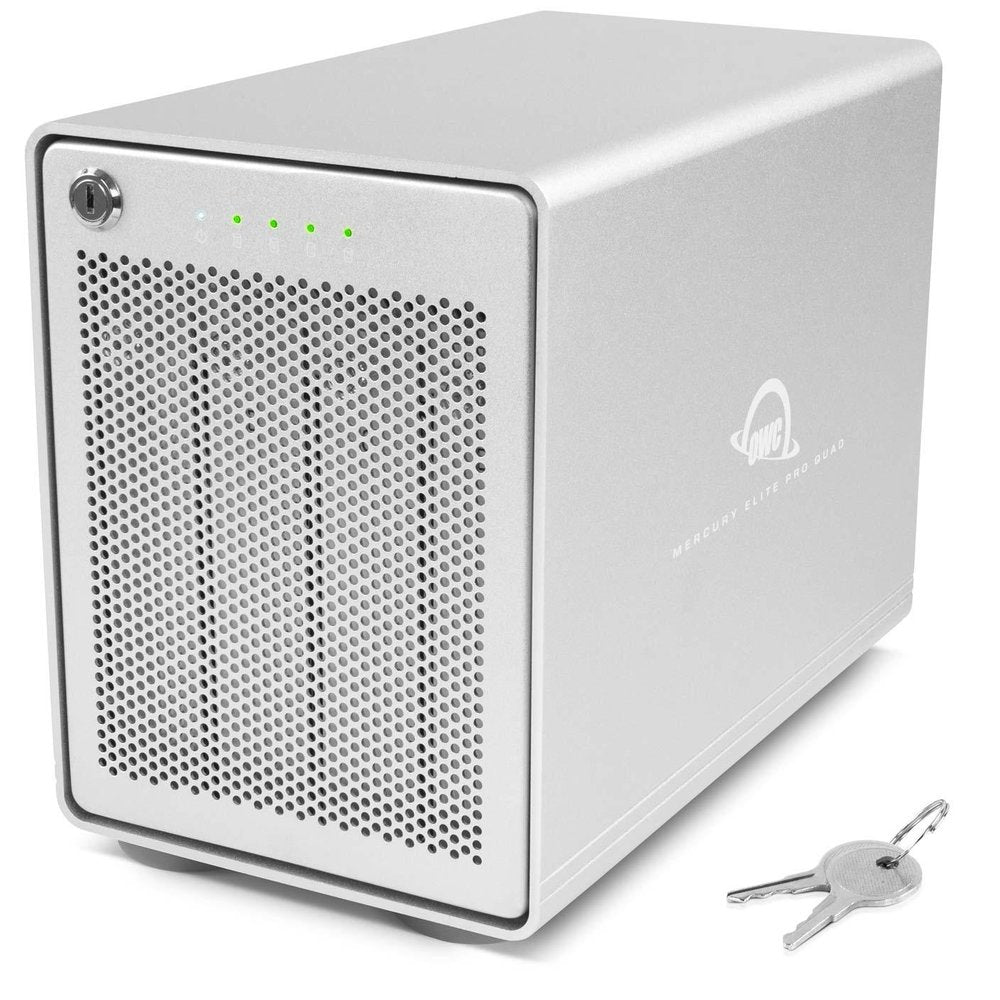 OWC Mercury Elite Pro Quad RAID 5 Four HDD/SSD Bay External Storage Enclosure