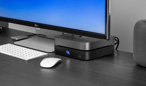 OWC miniStack STX Stackable Storage Enclosure with Thunderbolt Hub expansion