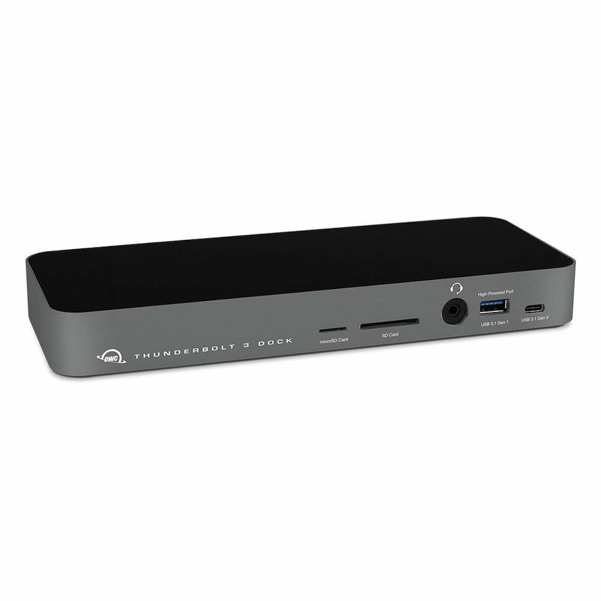 OWC 14-Port Thunderbolt 3 Dock with UK power cable Space Gray