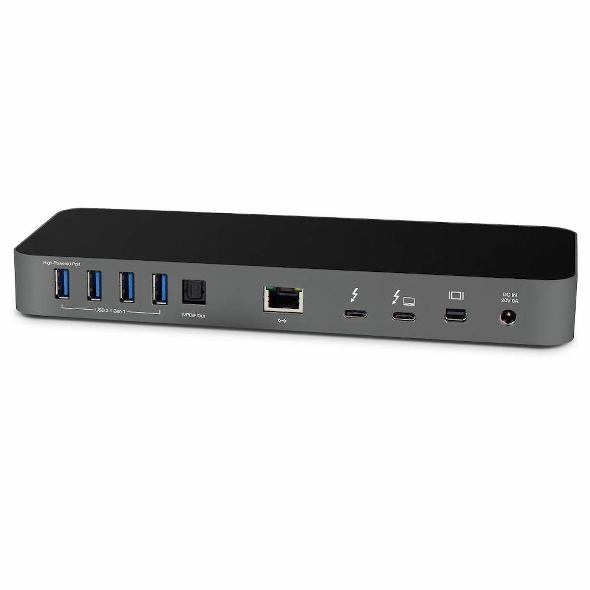 その他 OWC Thunderbolt 3 Dock OWC 14-Port Thunderbolt 3 Dock - Space Gray with UK 3-Pin Plug