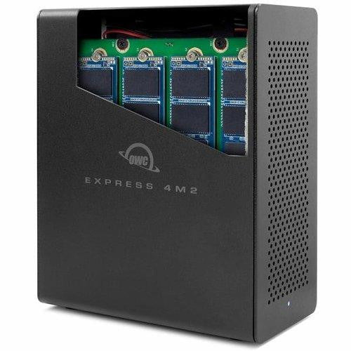 OWC Express 4M2 Thunderbolt 3 Enclosure for 4 x M2 SSD without SoftRAID software