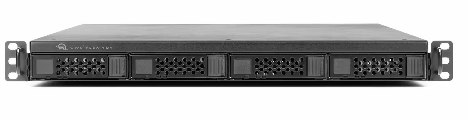 OWC Flex 1U4 Rackmount Thunderbolt Storage Enclosure with SoftRAID Up to 96TB