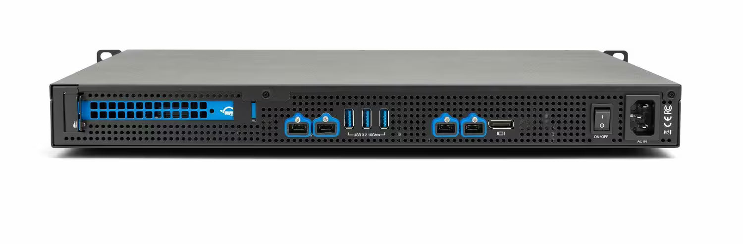 OWC Flex 1U4 Rackmount Thunderbolt Storage Enclosure with SoftRAID Up to 96TB