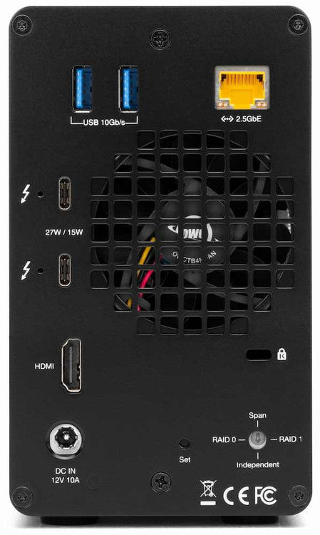 OWC Gemini Thunderbolt (USB-C) Dock and Dual-Bay RAID External Storage Enclosure