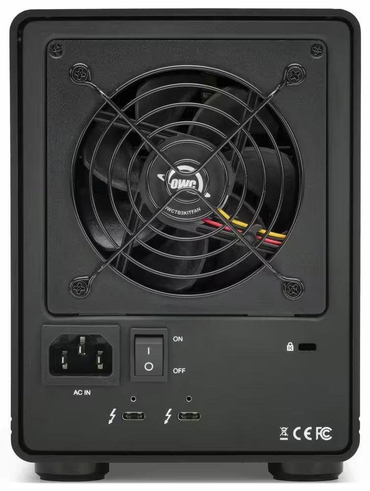 OWC ThunderBay 4 Four-Bay External Storage Enclosure with Dual Thunderbolt 3 Ports for 2.5 and 3.5-inch SATA Drives