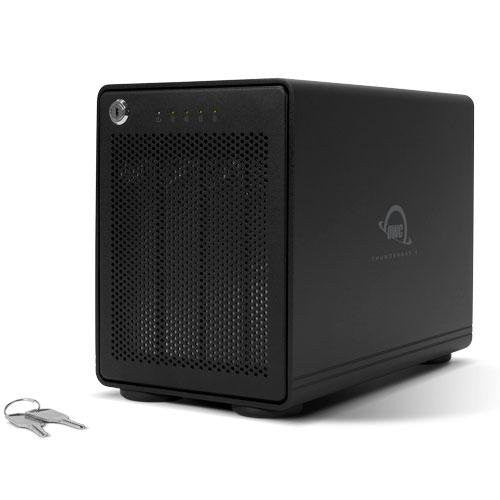 OWC ThunderBay 4 RAID Four-Drive with 3.5-inch HDDs Thunderbolt 3 External Storage Solution