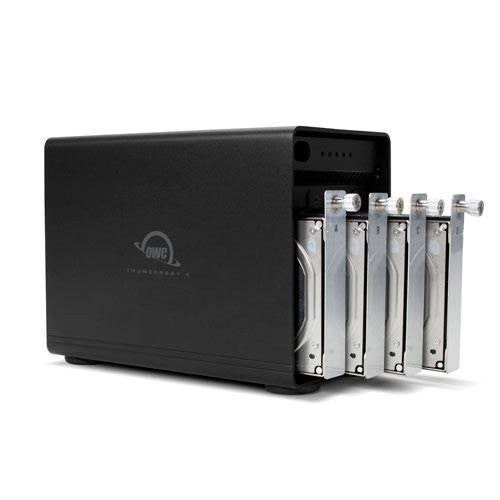 OWC ThunderBay 4 RAID Four-Drive with 3.5-inch HDDs Thunderbolt 3 External Storage Solution