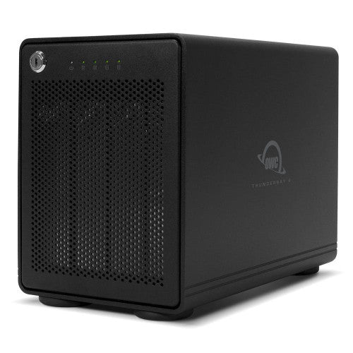 OWC ThunderBay 4 RAID Four-Drive with 3.5-inch HDDs Thunderbolt 3 External Storage Solution