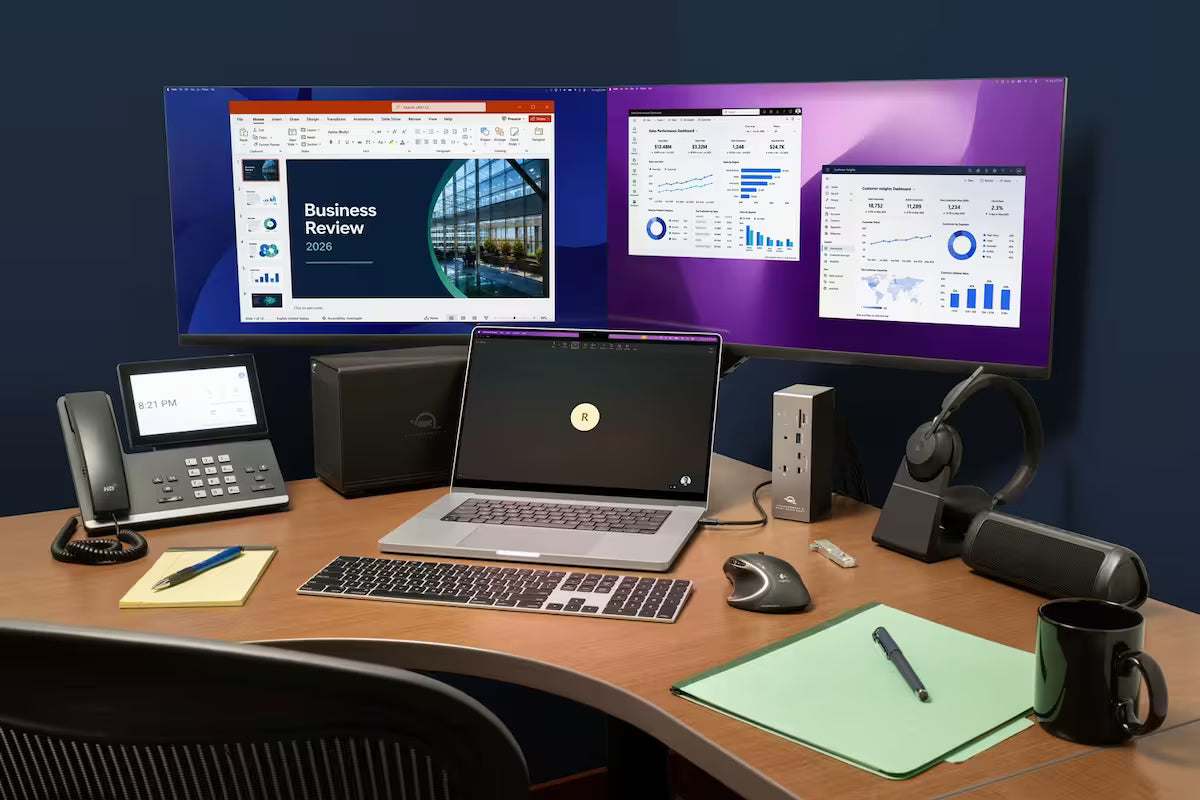 OWC Thunderbolt 5 Dock with Dual HDMI