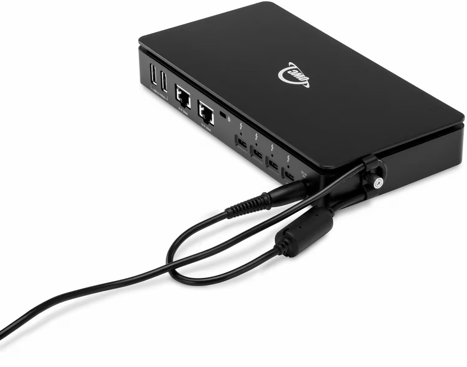OWC Thunderbolt 5 Dual 10GbE Network Dock – 2.5GbE, 3× TB5, 4× USB 10Gb/s
