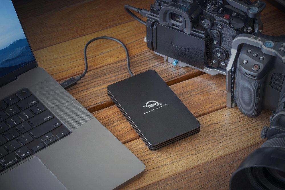 OWC Envoy Ultra Thunderbolt™ 5 SSD – 6,000 MB/s Portable SSD (2TB/4TB) – Rugged & Fast External Drive