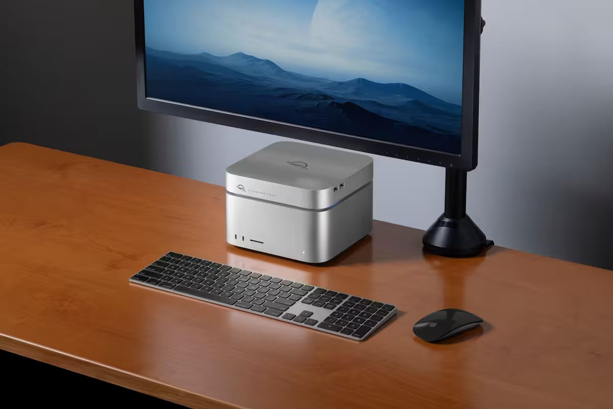 OWC StudioStack Thunderbolt 5 Storage Hub – Configurable HDD & NVMe for Mac & PC