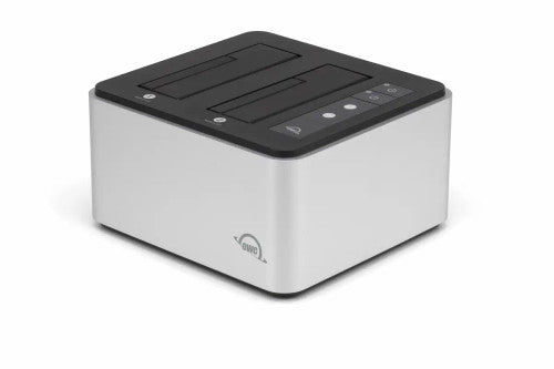 OWC Drive Dock U2 USB 3.2 (10Gb/s) Dual Drive Bay Solution for 2.5-inch and 3.5-inch NVMe U.2 and SATA Drives