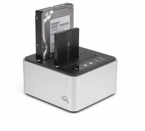 OWC Drive Dock U2 USB 3.2 (10Gb/s) Dual Drive Bay Solution for 2.5-inch and 3.5-inch NVMe U.2 and SATA Drives